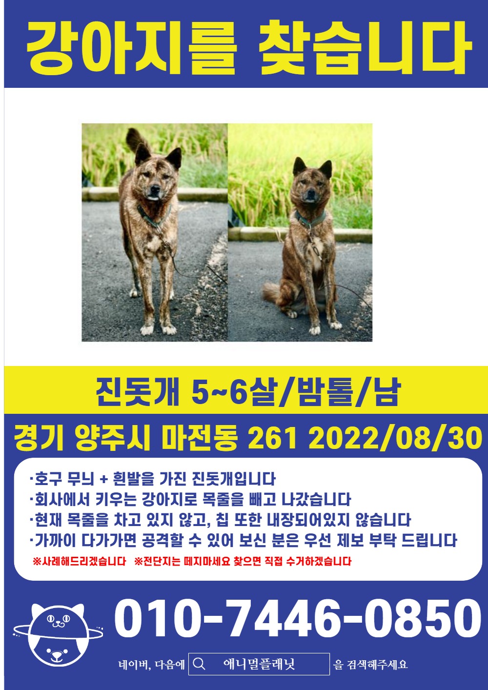 유기견보호센터 강아지보호소 고양이보호소 - 펫찾기 24번째 사진